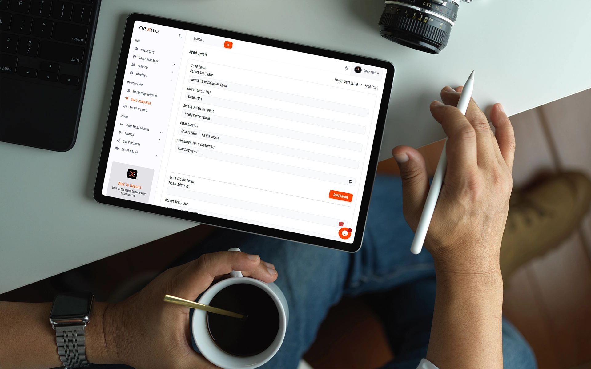 Email Campaign & Template Builder
