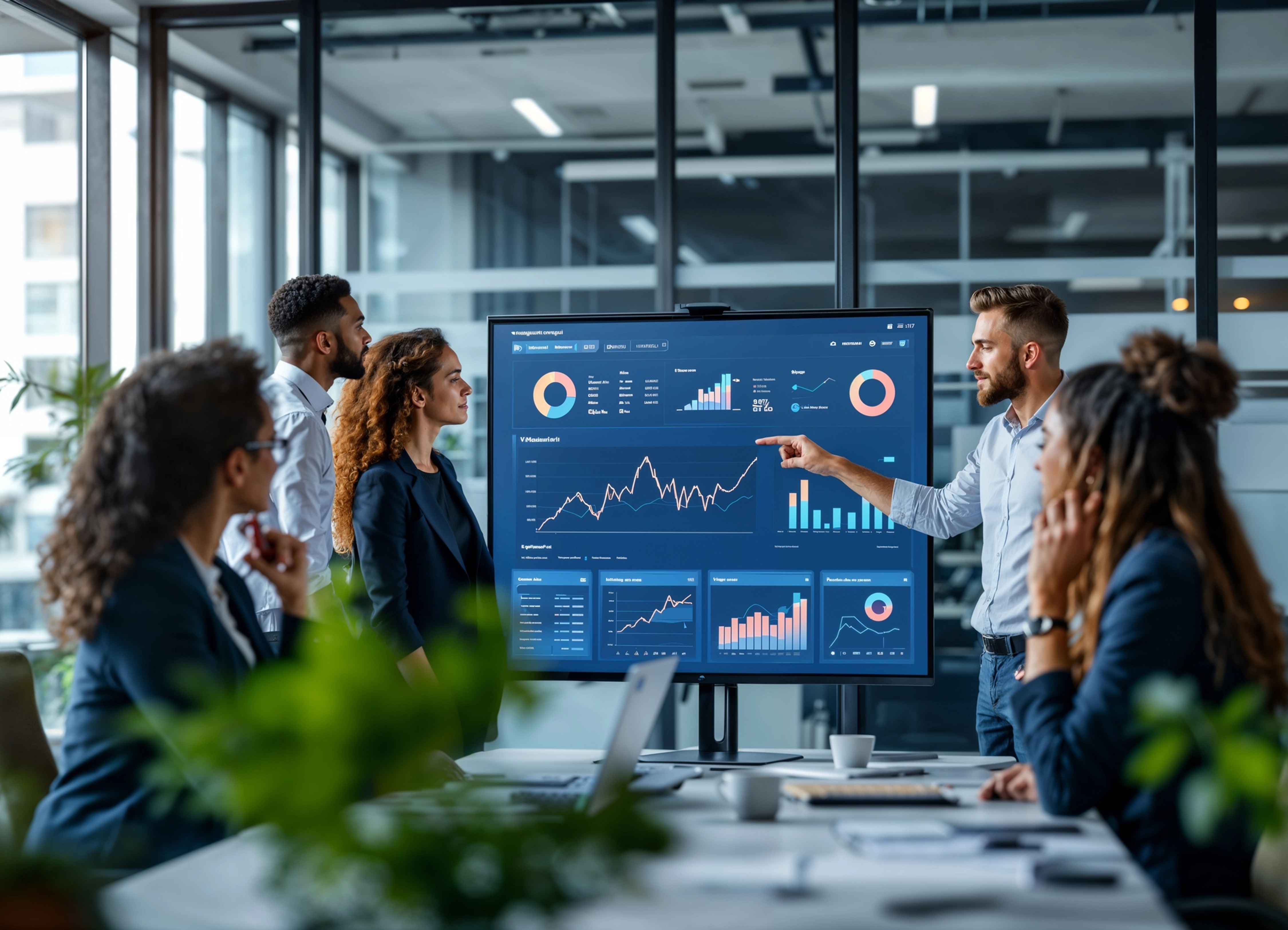 Nexlla Dashboard Analytics Interface