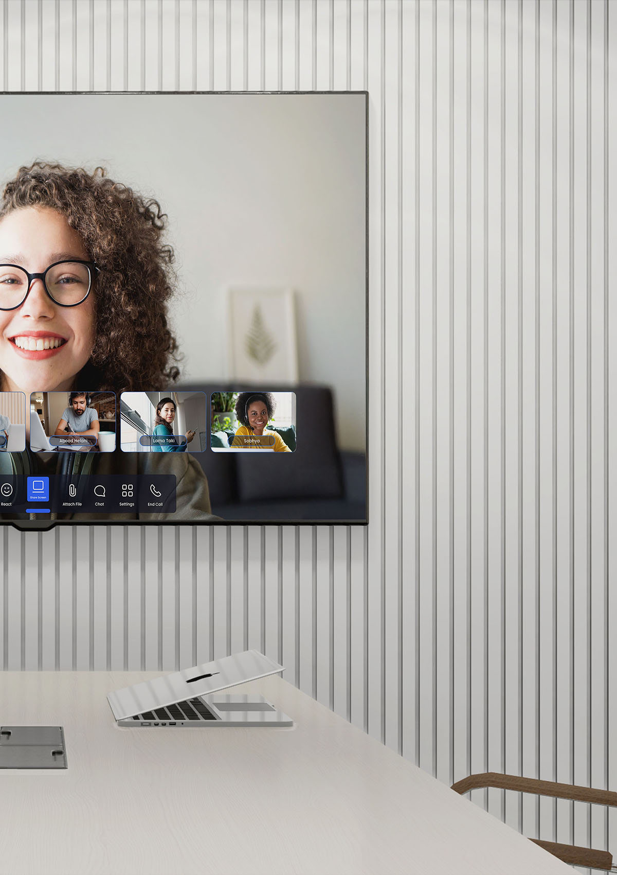 MetaConnect Video Conference Screen By Nexlla Creative Agency