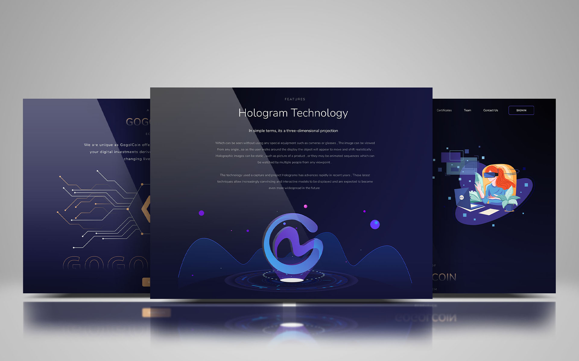 MetaConnect Website Portfolio By Nexlla Creative Agency